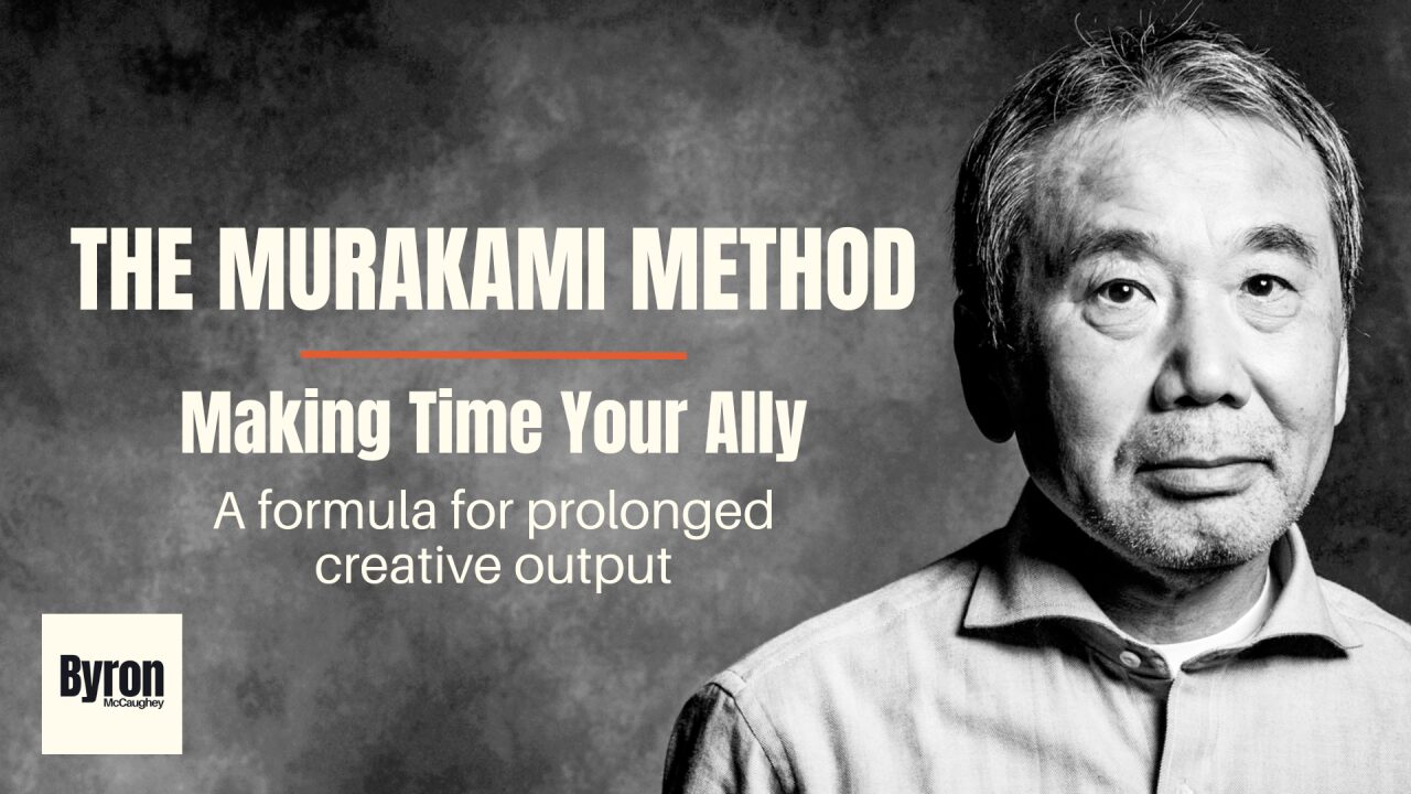 Cover image for the article "The Murakami Method: Making Time Your Ally"