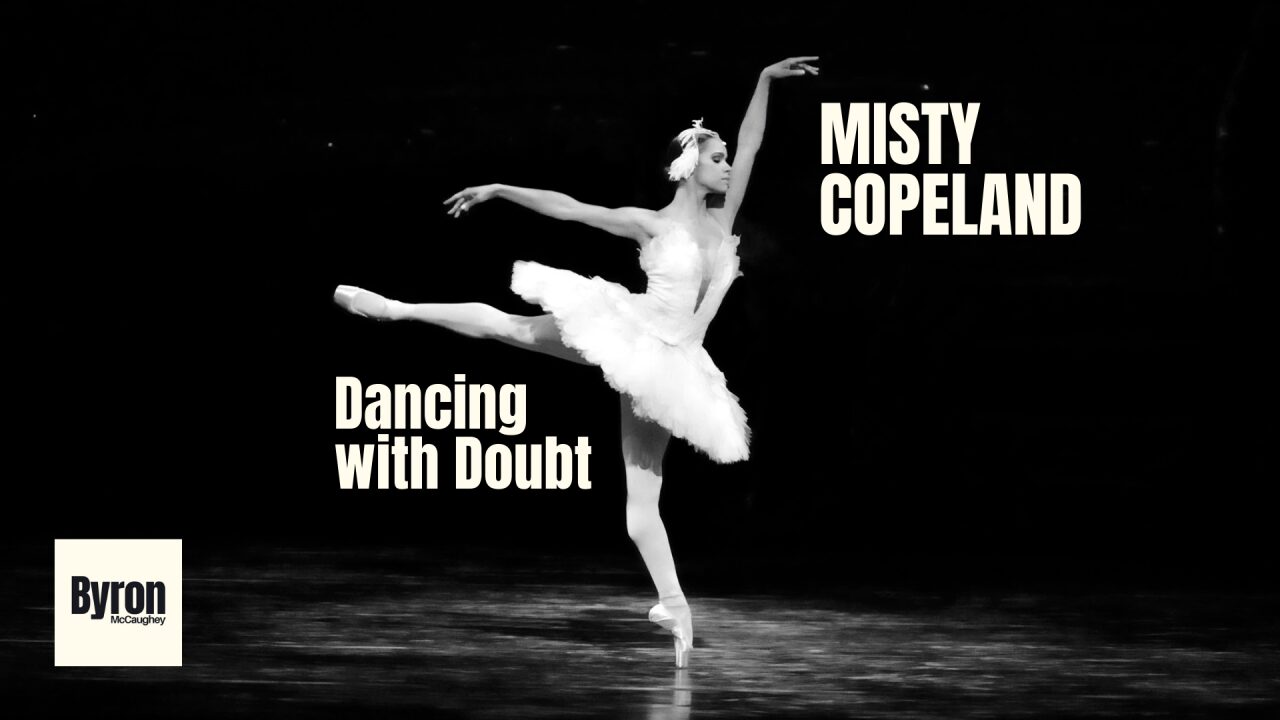Cover image for the article "Dancing with Doubt"